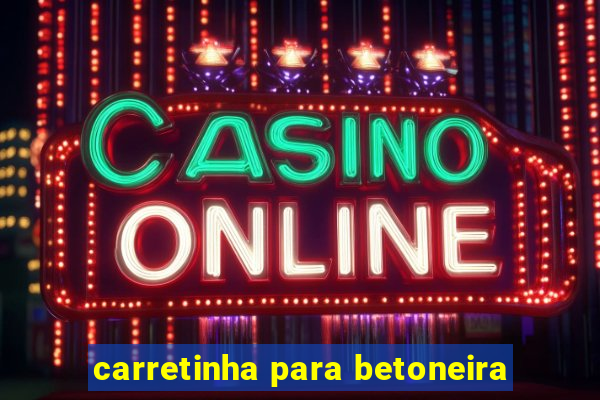 carretinha para betoneira